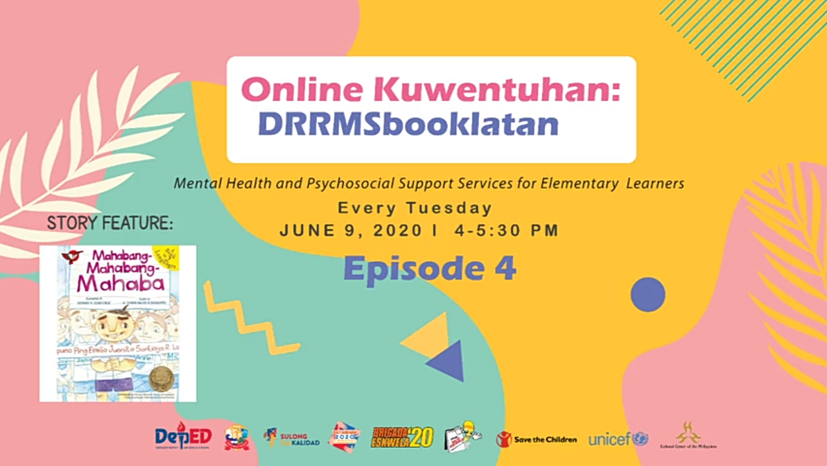 Online Kwentuhan: DRRMS Booklatan (Episode 4)